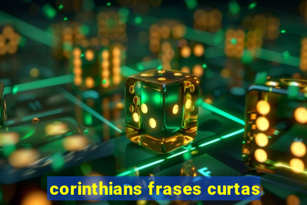 corinthians frases curtas